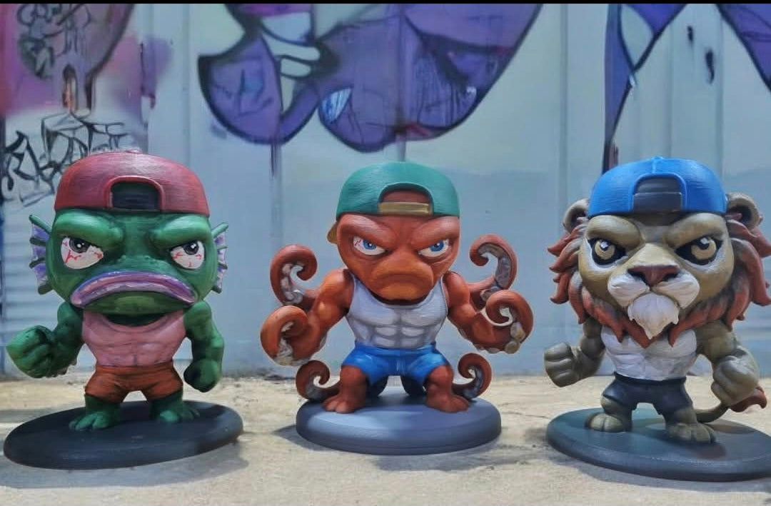 The Muscle Misfits - Rex the Ripped Lion